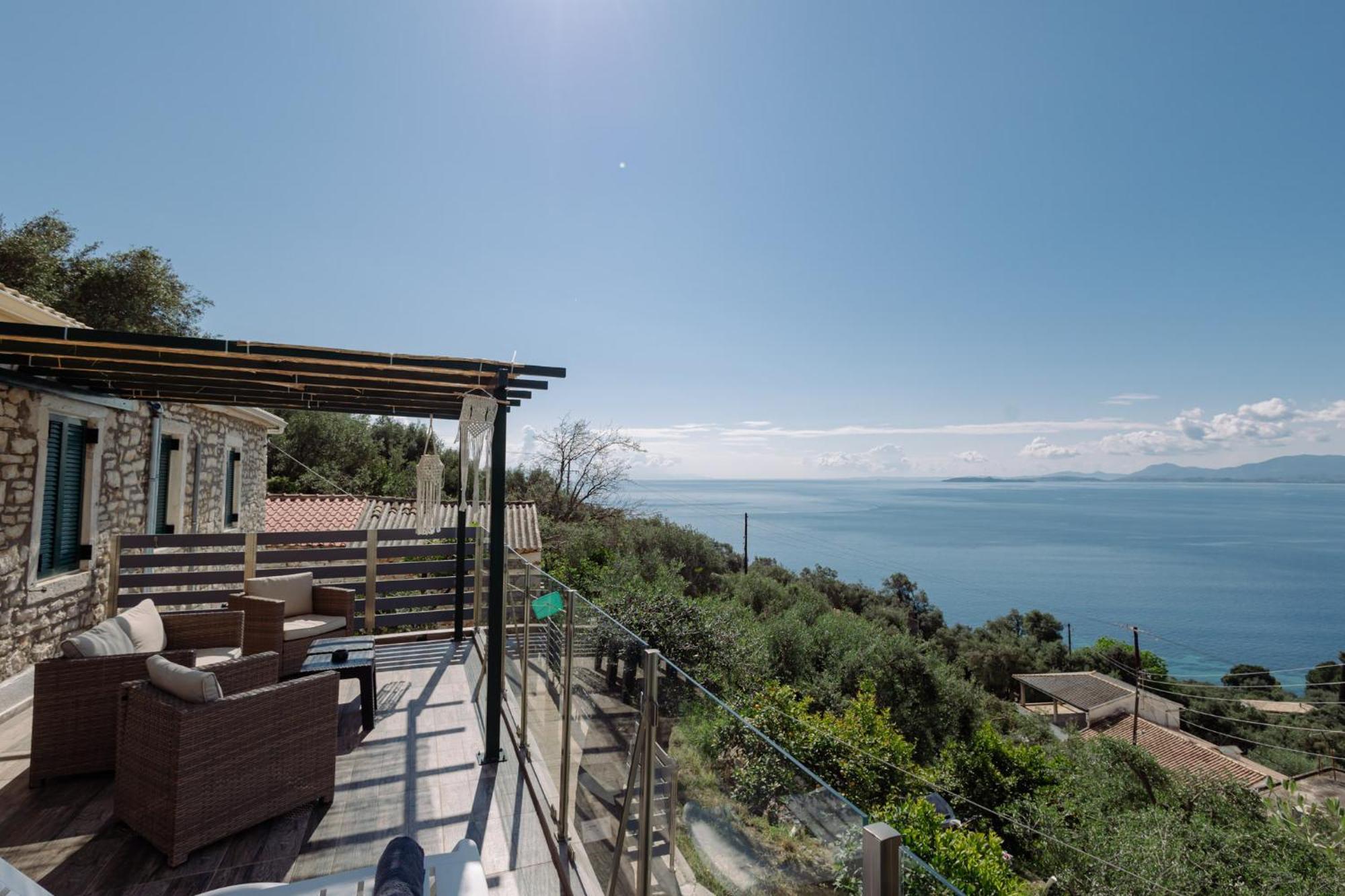 The Greystone Seaview House By Konnect Nisaki (Corfu) Exterior foto